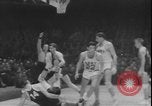 Image of basketball game between City College and BYU New York United States USA, 1950, second 62 stock footage video 65675058712