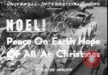 Standbild Weihnachtslied Stille Nacht gesungen in Österreich Oberndorf Österreich, 1950, aus Sekunde 1 historischem Filmmaterial Videoclip 65675058714