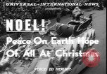 Standbild Weihnachtslied Stille Nacht gesungen in Österreich Oberndorf Österreich, 1950, aus Sekunde 4 historischem Filmmaterial Videoclip 65675058714