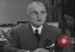 Standbild Harry S Truman Washington DC USA, 1950, aus Sekunde 32 historischem Filmmaterial Videoclip 65675058715