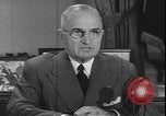 Standbild Harry S Truman Washington DC USA, 1950, aus Sekunde 60 historischem Filmmaterial Videoclip 65675058715