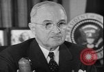 Image of President Truman dismissing General MacArthur Washington DC USA, 1951, second 39 stock footage video 65675058721