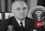 Image of President Truman dismissing General MacArthur Washington DC USA, 1951, second 46 stock footage video 65675058721