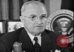 Image of President Truman dismissing General MacArthur Washington DC USA, 1951, second 52 stock footage video 65675058721