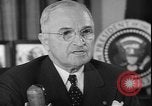 Image of President Truman dismissing General MacArthur Washington DC USA, 1951, second 54 stock footage video 65675058721