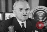 Image of President Truman dismissing General MacArthur Washington DC USA, 1951, second 56 stock footage video 65675058721