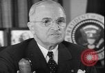 Image of President Truman dismissing General MacArthur Washington DC USA, 1951, second 57 stock footage video 65675058721