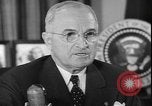 Image of President Truman dismissing General MacArthur Washington DC USA, 1951, second 58 stock footage video 65675058721