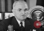 Image of President Truman dismissing General MacArthur Washington DC USA, 1951, second 59 stock footage video 65675058721