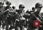 Image of 1st Infantry Division landing on D-Day Normandy France, 1944, second 15 stock footage video 65675058745