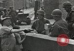 Image of United States 1st Infantry Division advance toward Germany European Theater, 1944, second 16 stock footage video 65675058746