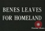 Image of Edvard Benes United Kingdom, 1945, second 3 stock footage video 65675058755