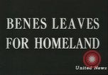 Image of Edvard Benes United Kingdom, 1945, second 4 stock footage video 65675058755
