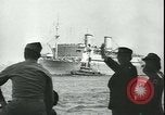 Image of American troops returning home New York United States USA, 1945, second 40 stock footage video 65675058760