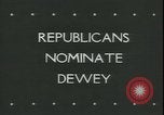 Image of Thomas Dewey Chicago Illinois USA, 1944, second 30 stock footage video 65675058762