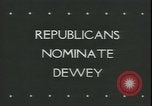 Image of Thomas Dewey Chicago Illinois USA, 1944, second 31 stock footage video 65675058762