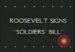 Image of Franklin Roosevelt Washington DC USA, 1944, second 5 stock footage video 65675058764