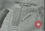 Image of insurance agent United States USA, 1946, second 58 stock footage video 65675058767