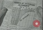 Image of insurance agent United States USA, 1946, second 60 stock footage video 65675058767