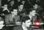 Image of Canadian war veterans Montreal Quebec Canada, 1946, second 36 stock footage video 65675058771