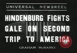 Image of German airship Hindenburg Lakehurst Naval Air Station New Jersey USA, 1936, second 1 stock footage video 65675058801
