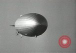 Image of German airship Hindenburg Lakehurst Naval Air Station New Jersey USA, 1936, second 14 stock footage video 65675058801