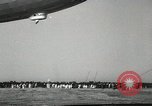 Image of German airship Hindenburg Lakehurst Naval Air Station New Jersey USA, 1936, second 18 stock footage video 65675058801