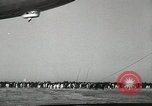Image of German airship Hindenburg Lakehurst Naval Air Station New Jersey USA, 1936, second 22 stock footage video 65675058801