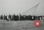Image of German airship Hindenburg Lakehurst Naval Air Station New Jersey USA, 1936, second 31 stock footage video 65675058801