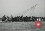 Image of German airship Hindenburg Lakehurst Naval Air Station New Jersey USA, 1936, second 32 stock footage video 65675058801