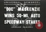 Image of car race Langhorne Pennsylvania USA, 1936, second 1 stock footage video 65675058802