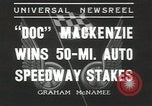 Image of car race Langhorne Pennsylvania USA, 1936, second 5 stock footage video 65675058802