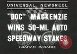 Image of car race Langhorne Pennsylvania USA, 1936, second 7 stock footage video 65675058802