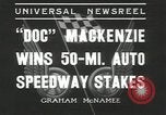 Image of car race Langhorne Pennsylvania USA, 1936, second 10 stock footage video 65675058802
