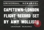 Standbild Amy Mollison Croydon London England, 1936, aus Sekunde 10 historischem Filmmaterial Videoclip 65675058805