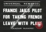 Image of pilot Drouillet Villacoublay France, 1936, second 3 stock footage video 65675058807
