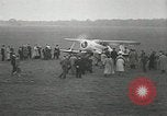 Image of pilot Drouillet Villacoublay France, 1936, second 17 stock footage video 65675058807