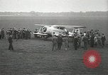 Image of pilot Drouillet Villacoublay France, 1936, second 24 stock footage video 65675058807