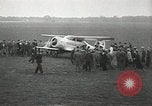 Image of pilot Drouillet Villacoublay France, 1936, second 26 stock footage video 65675058807