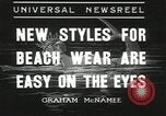 Image of models New York United States USA, 1936, second 1 stock footage video 65675058808