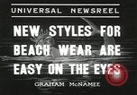 Image of models New York United States USA, 1936, second 7 stock footage video 65675058808