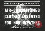 Immagine di Aria condizionata suit Gila Centre Arizona USA, 1936, secondo 7 filmato di repertorio 65675058810