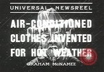 Immagine di Aria condizionata suit Gila Centre Arizona USA, 1936, secondo 11 filmato di repertorio 65675058810