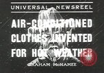 Immagine di Aria condizionata suit Gila Centre Arizona USA, 1936, secondo 18 filmato di repertorio 65675058810