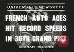 Standbild Formel Eins Auto Club Grand Prix Montlhéry Frankreich, 1936, aus Sekunde 5 historischem Filmmaterial Videoclip 65675058812