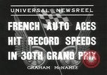 Standbild Formel Eins Auto Club Grand Prix Montlhéry Frankreich, 1936, aus Sekunde 6 historischem Filmmaterial Videoclip 65675058812