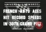 Standbild Formel Eins Auto Club Grand Prix Montlhéry Frankreich, 1936, aus Sekunde 7 historischem Filmmaterial Videoclip 65675058812