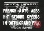 Standbild Formel Eins Auto Club Grand Prix Montlhéry Frankreich, 1936, aus Sekunde 11 historischem Filmmaterial Videoclip 65675058812