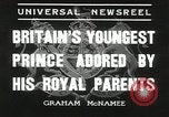 Standbild Prince Edward London England Vereinigtes Königreich, 1936, aus Sekunde 12 historischem Filmmaterial Videoclip 65675058813