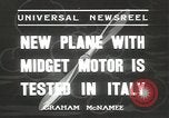 Image Coupe Midget Rome Italie, 1936, de la seconde 4 séquences d'archives historiques vidéo 65675058815